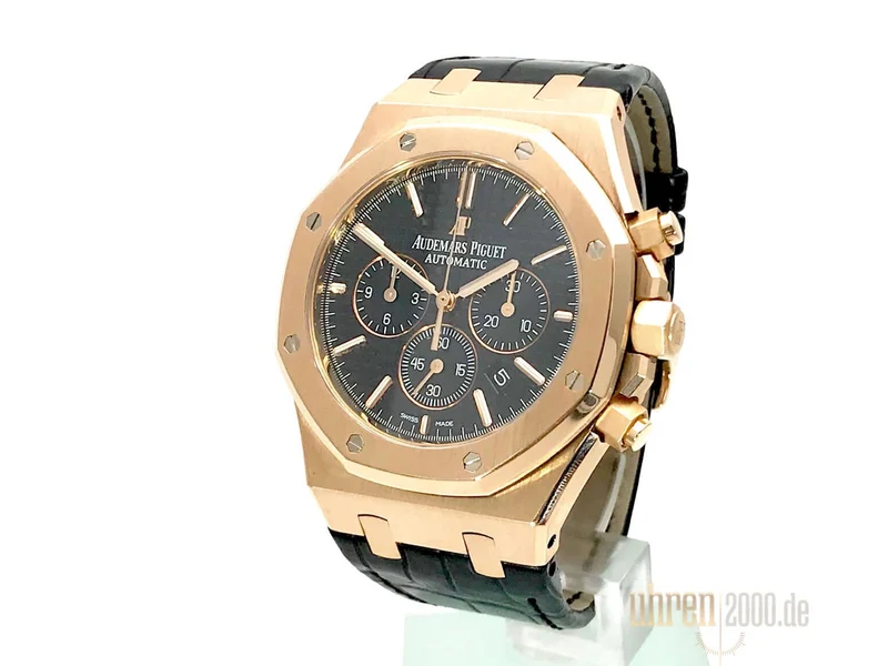 Audemars Piguet Royal Oak Chronograph Rosegold 26320OR.OO.D002CR.01 aus 2016 D-Papiere