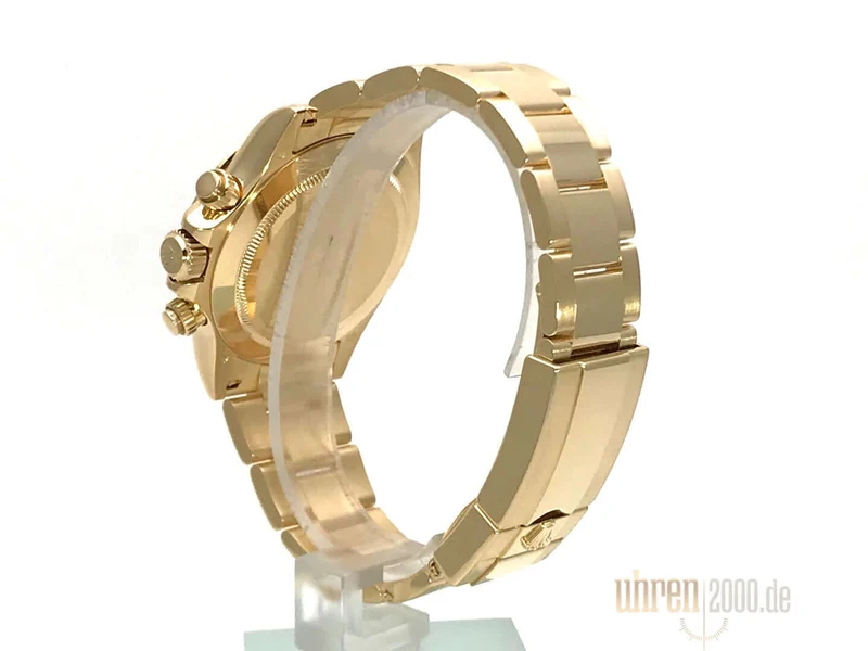 Rolex Cosmograph Daytona 116528 Gelbgold Weiß aus 2014