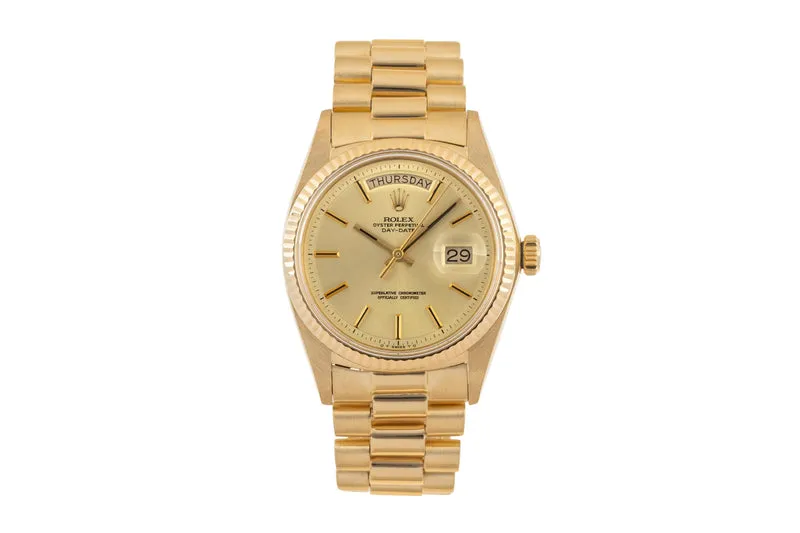 Rolex Day-Date 18 ct gold automatic men's watch 1803 LP: 35900EUR Vintage [2400876]