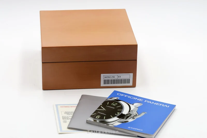 Panerai Luminor Marina steel manual winding men's watch PAM00113 LP: 6200EUR [2400859]