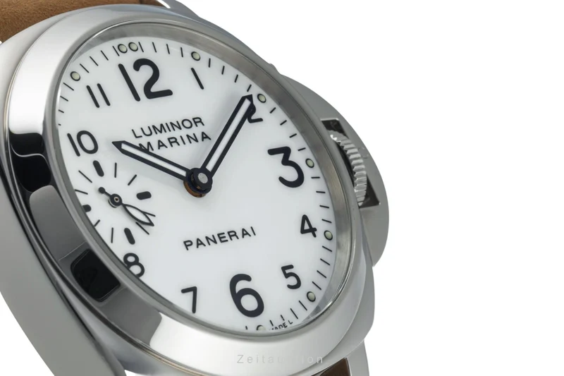Panerai Luminor Marina steel manual winding men's watch PAM00113 LP: 6200EUR [2400859]