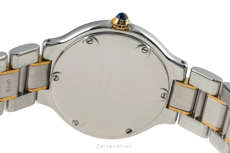 Cartier Must De Cartier 21 gilt / steel quartz women's watch W10073R6, 1340 [2400835]