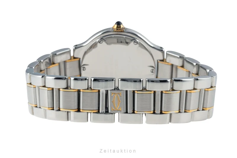 Cartier Must De Cartier 21 gilt / steel quartz women's watch W10073R6, 1340 [2400835]