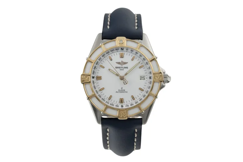Breitling J-Class steel / gold automatic men's watch 80250 [2400833]