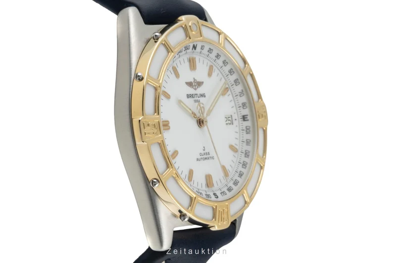 Breitling J-Class steel / gold automatic men's watch 80250 [2400833]
