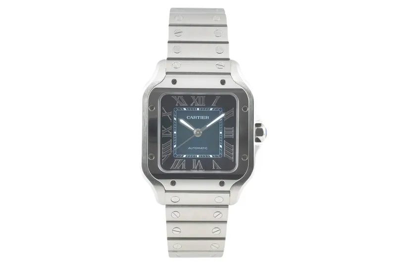Cartier Santos steel automatic men's watch WSSA0063, 4075 LP: 7600EUR [2400829]