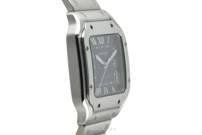 Cartier Santos steel automatic men's watch WSSA0063, 4075 LP: 7600EUR [2400829]