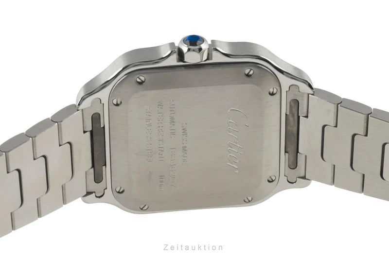 Cartier Santos steel automatic men's watch WSSA0063, 4075 LP: 7600EUR [2400829]