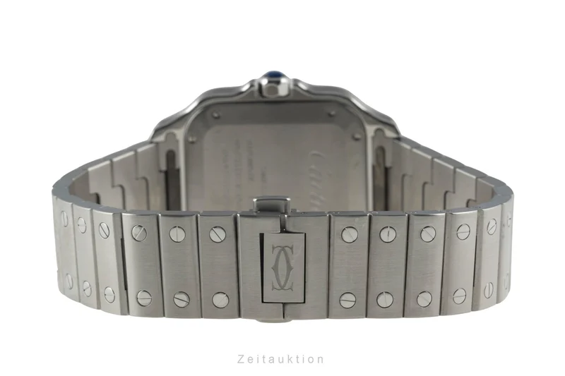Cartier Santos steel automatic men's watch WSSA0063, 4075 LP: 7600EUR [2400829]