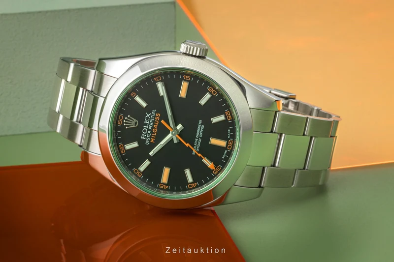 Rolex Milgauss steel automatic men's watch 116400GV [2400789]