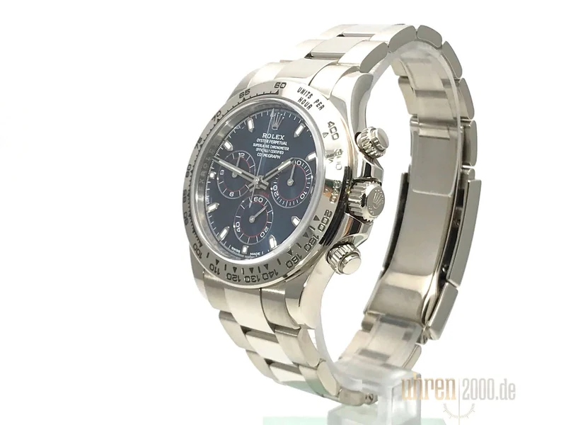 Rolex Cosmograph Daytona 116509 Weißgold Blau aus 2016 LC100