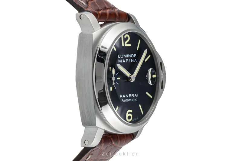 Panerai Luminor Marina steel automatic men's watch PAM00048 LP: 7900EUR [2305681]