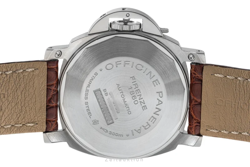 Panerai Luminor Marina steel automatic men's watch PAM00048 LP: 7900EUR [2305681]