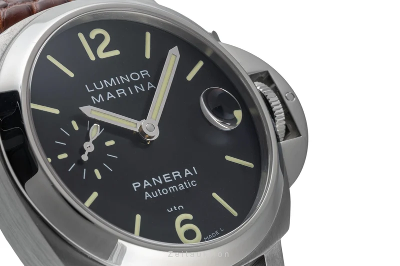 Panerai Luminor Marina steel automatic men's watch PAM00048 LP: 7900EUR [2305681]