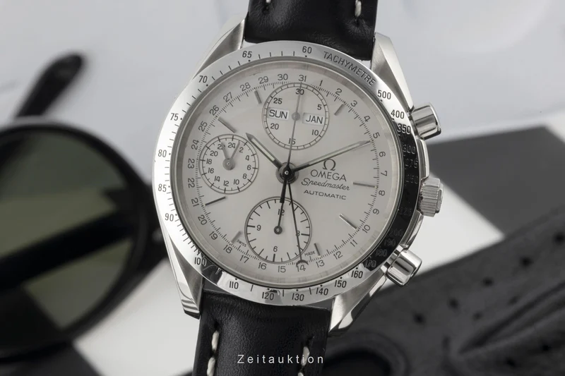 Omega Speedmaster chronograph steel automatic men's watch 3521.30.00, 175.0044, 375.0044, 175.0054, 375.0054 LP: 5700EUR [2305677]