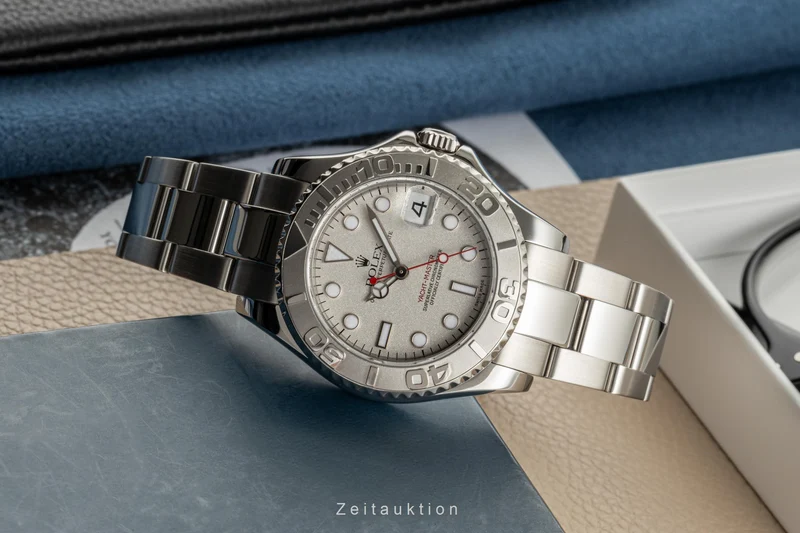 Rolex Yacht-Master steel / platinium automatic men's watch 168622 LP: 11550EUR [2305634]