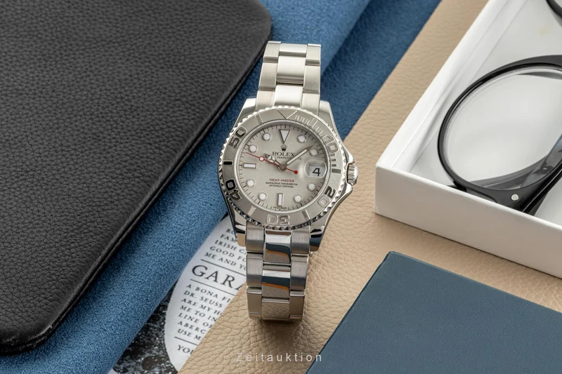 Rolex Yacht-Master steel / platinium automatic men's watch 168622 LP: 11550EUR [2305634]