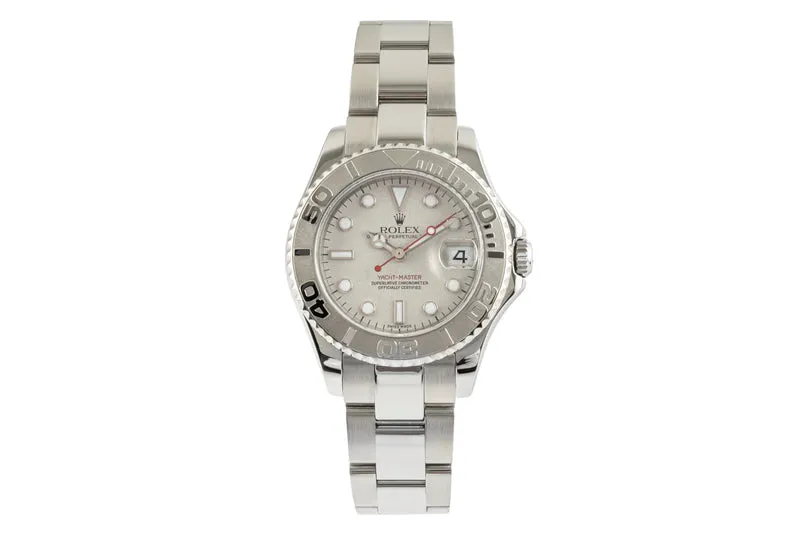 Rolex Yacht-Master steel / platinium automatic men's watch 168622 LP: 11550EUR [2305634]