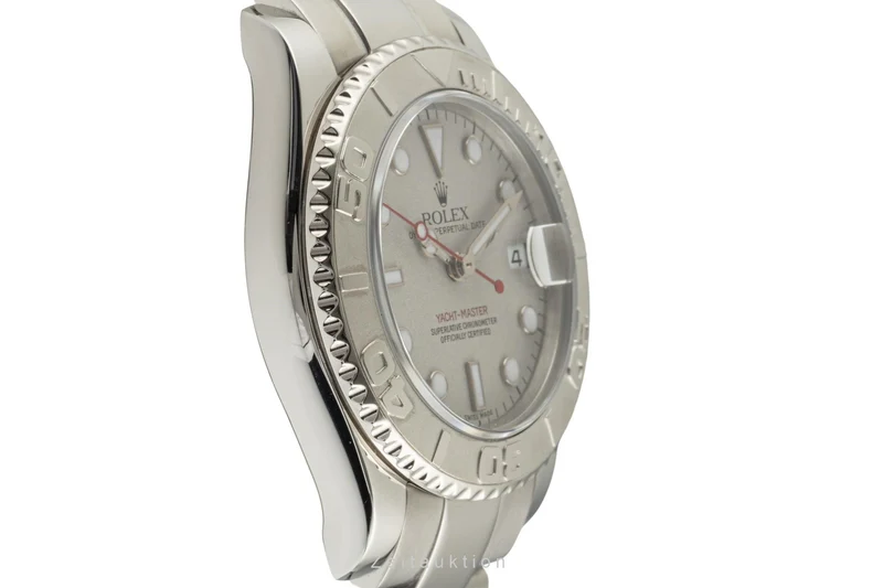 Rolex Yacht-Master steel / platinium automatic men's watch 168622 LP: 11550EUR [2305634]