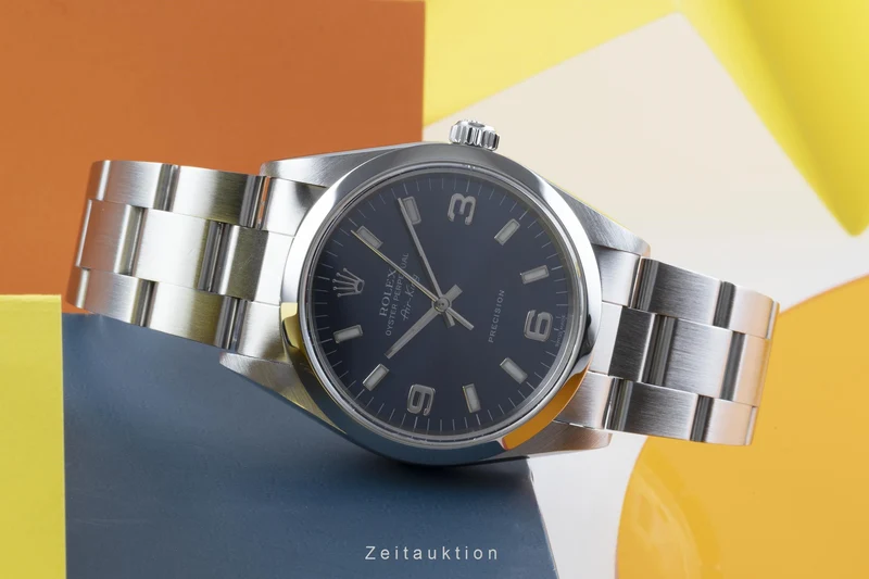 Rolex Air King steel automatic men's watch 14000 [2205020]