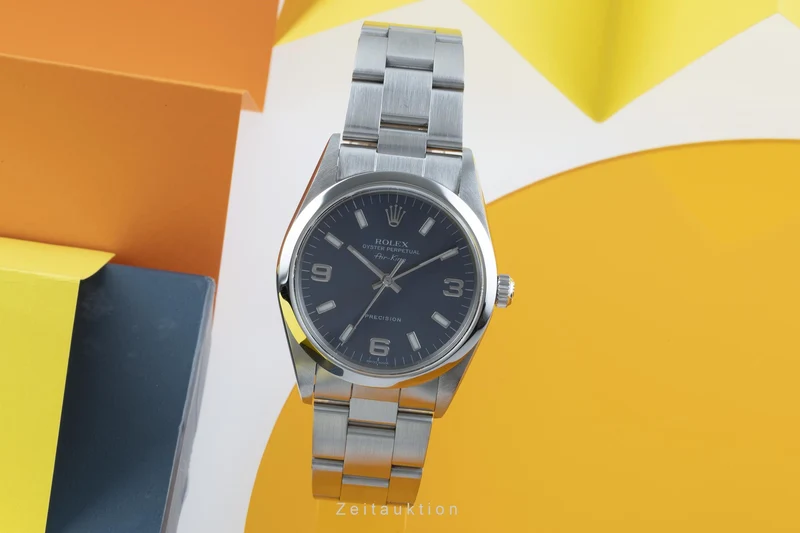 Rolex Air King steel automatic men's watch 14000 [2205020]