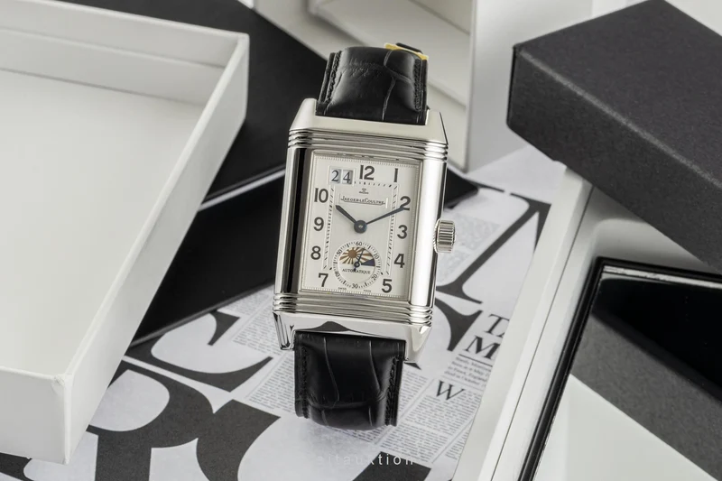 Jaeger LeCoultre Reverso steel automatic men's watch Q3038420, 240.8.72 [2305624]