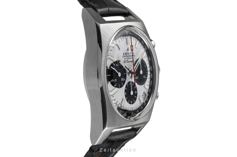 Zenith El Primero chronograph steel automatic men's watch 03.A384.400/21.C815 LP: 9300EUR [2503131]
