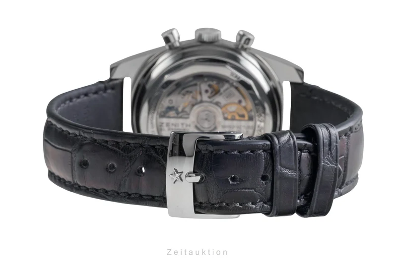 Zenith El Primero chronograph steel automatic men's watch 03.A384.400/21.C815 LP: 9300EUR [2503131]