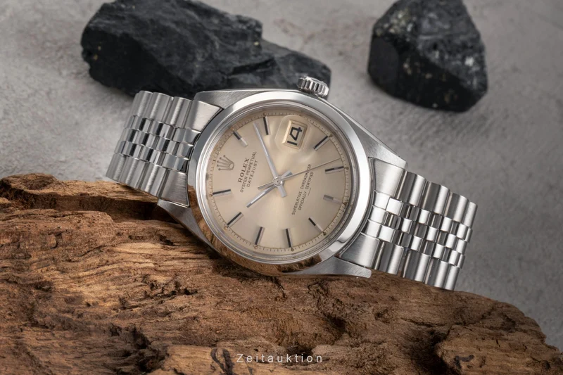 Rolex Datejust steel / white gold automatic men's watch 1600 Vintage [2502611]