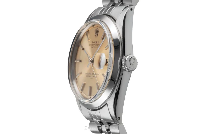 Rolex Datejust steel / white gold automatic men's watch 1600 Vintage [2502611]