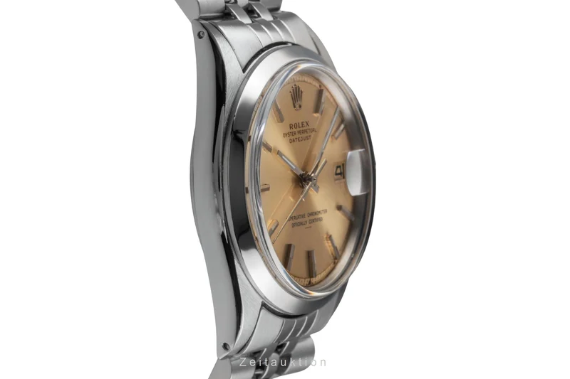Rolex Datejust steel / white gold automatic men's watch 1600 Vintage [2502611]