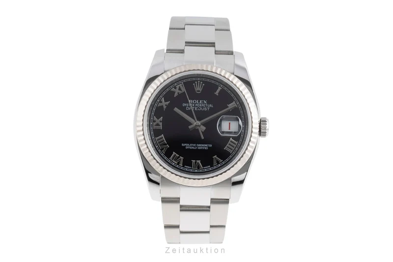 Rolex Datejust steel / white gold automatic men's watch 116234 [2503530]