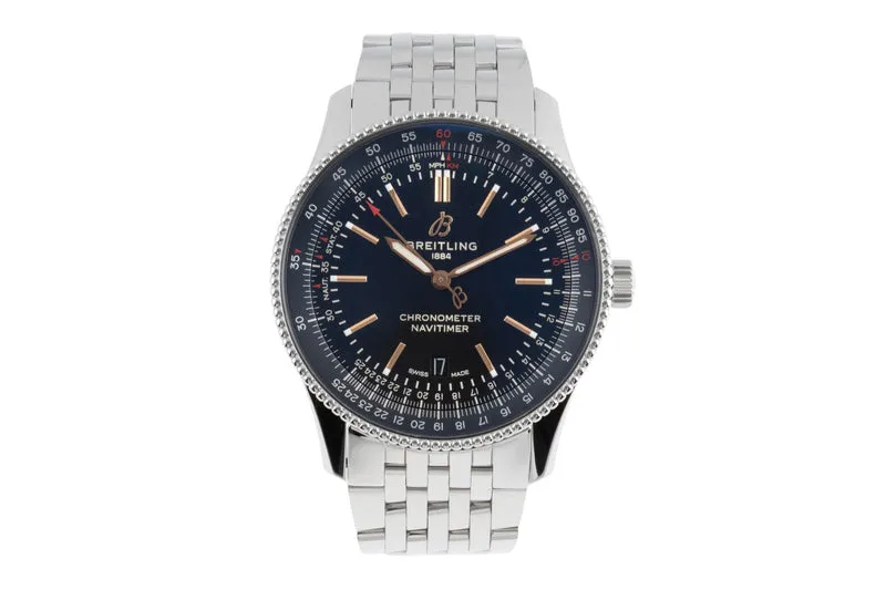Breitling Navitimer steel automatic men's watch A17326 LP: 5400EUR [2503477]