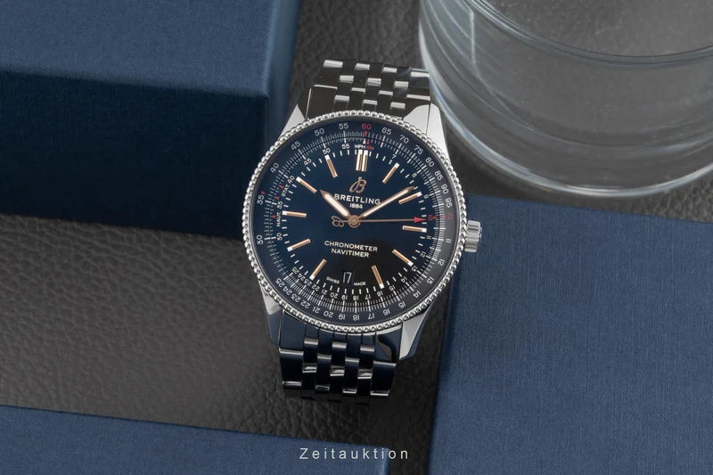 Breitling Navitimer steel automatic men's watch A17326 LP: 5400EUR [2503477]