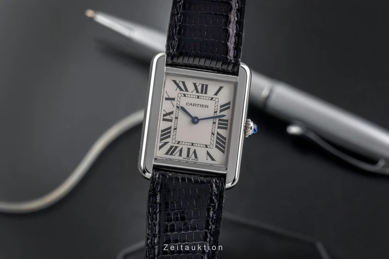 Cartier Tank steel quartz women's watch W5200013 LP: 5000EUR [2502830]