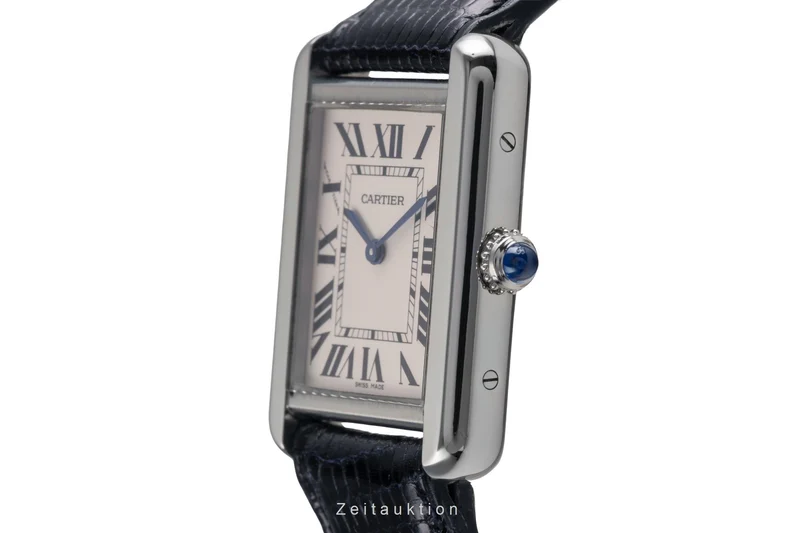 Cartier Tank steel quartz women's watch W5200013 LP: 5000EUR [2502830]