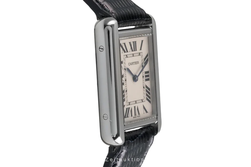 Cartier Tank steel quartz women's watch W5200013 LP: 5000EUR [2502830]
