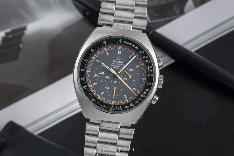 Omega Speedmaster chronograph steel manual winding men's watch 145.034 [2502775]