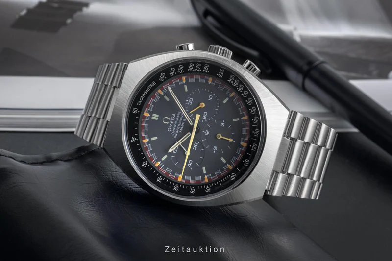 Omega Speedmaster chronograph steel manual winding men's watch 145.034 [2502775]