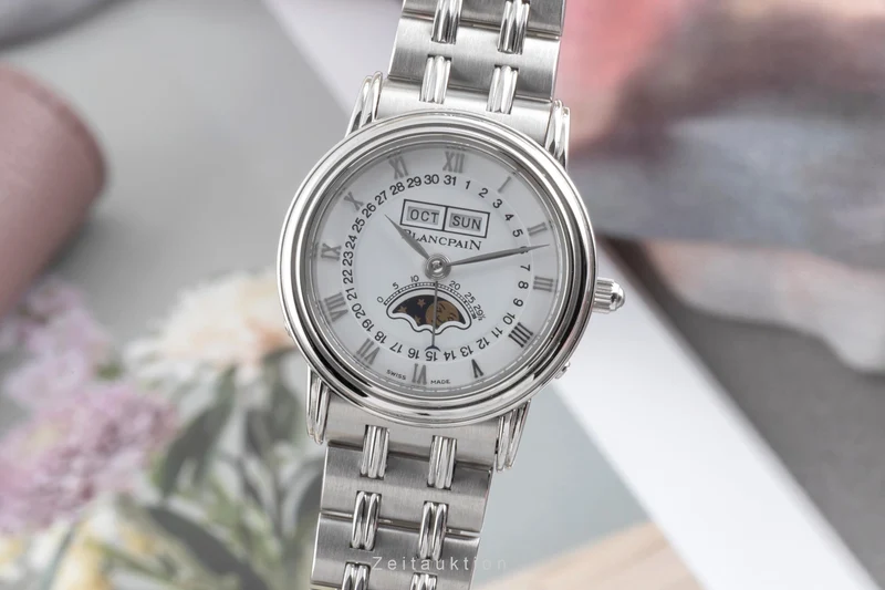 Blancpain Villeret steel automatic women's watch 6595 [2502802]