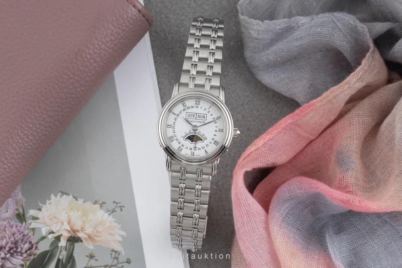 Blancpain Villeret steel automatic women's watch 6595 [2502802]