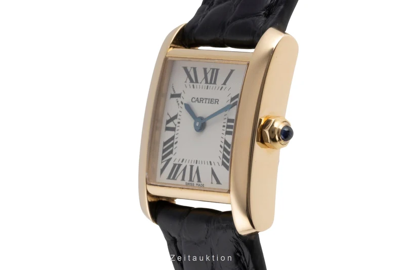 Cartier Tank Francaise 18 ct gold quartz women's watch W5000256 [2503394]
