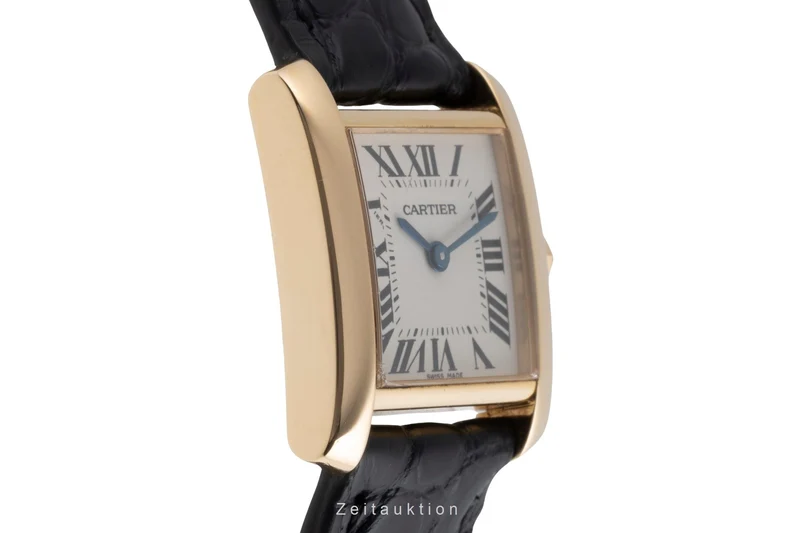 Cartier Tank Francaise 18 ct gold quartz women's watch W5000256 [2503394]