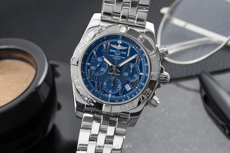 Breitling Chronomat steel automatic men's watch AB0110 [2503246]