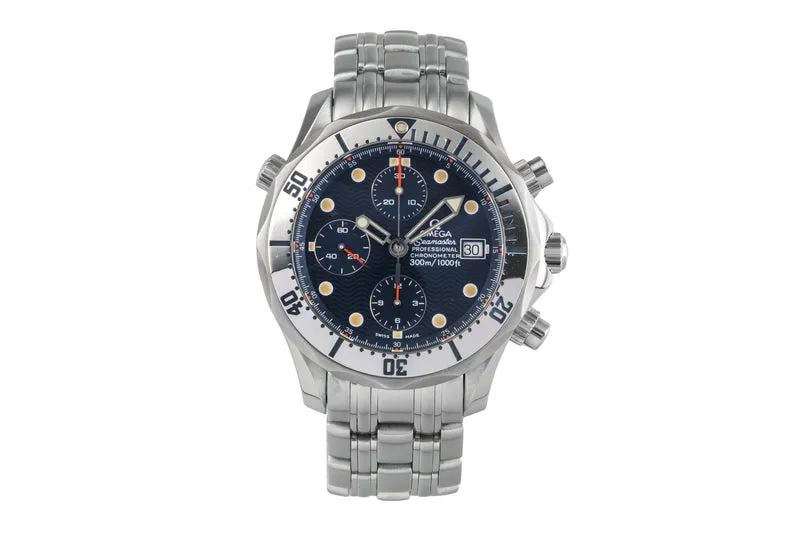 Omega Seamaster chronograph steel automatic men's watch 2598.80.00 [2503020]