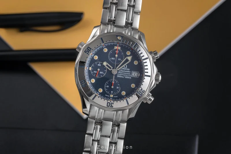 Omega Seamaster chronograph steel automatic men's watch 2598.80.00 [2503020]