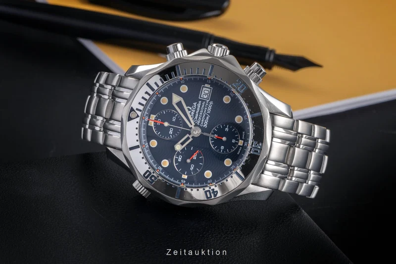Omega Seamaster chronograph steel automatic men's watch 2598.80.00 [2503020]
