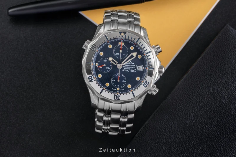 Omega Seamaster chronograph steel automatic men's watch 2598.80.00 [2503020]