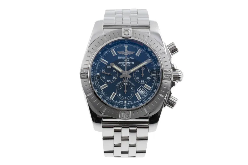 Breitling Chronomat 44 chronograph steel automatic men's watch AB011511/BF70 [2503309]