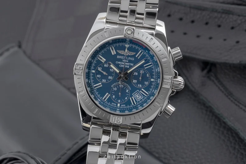 Breitling Chronomat 44 chronograph steel automatic men's watch AB011511/BF70 [2503309]